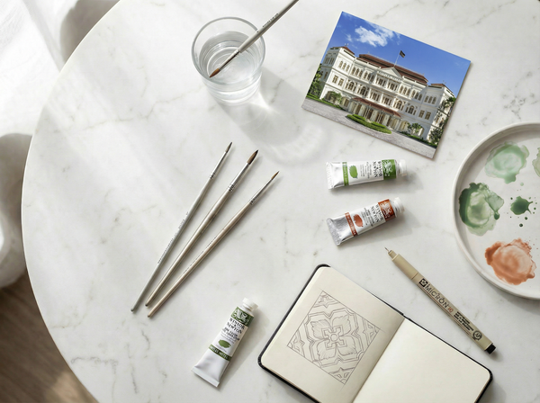 From Stone to Silk: How We Translate Places into Patterns.