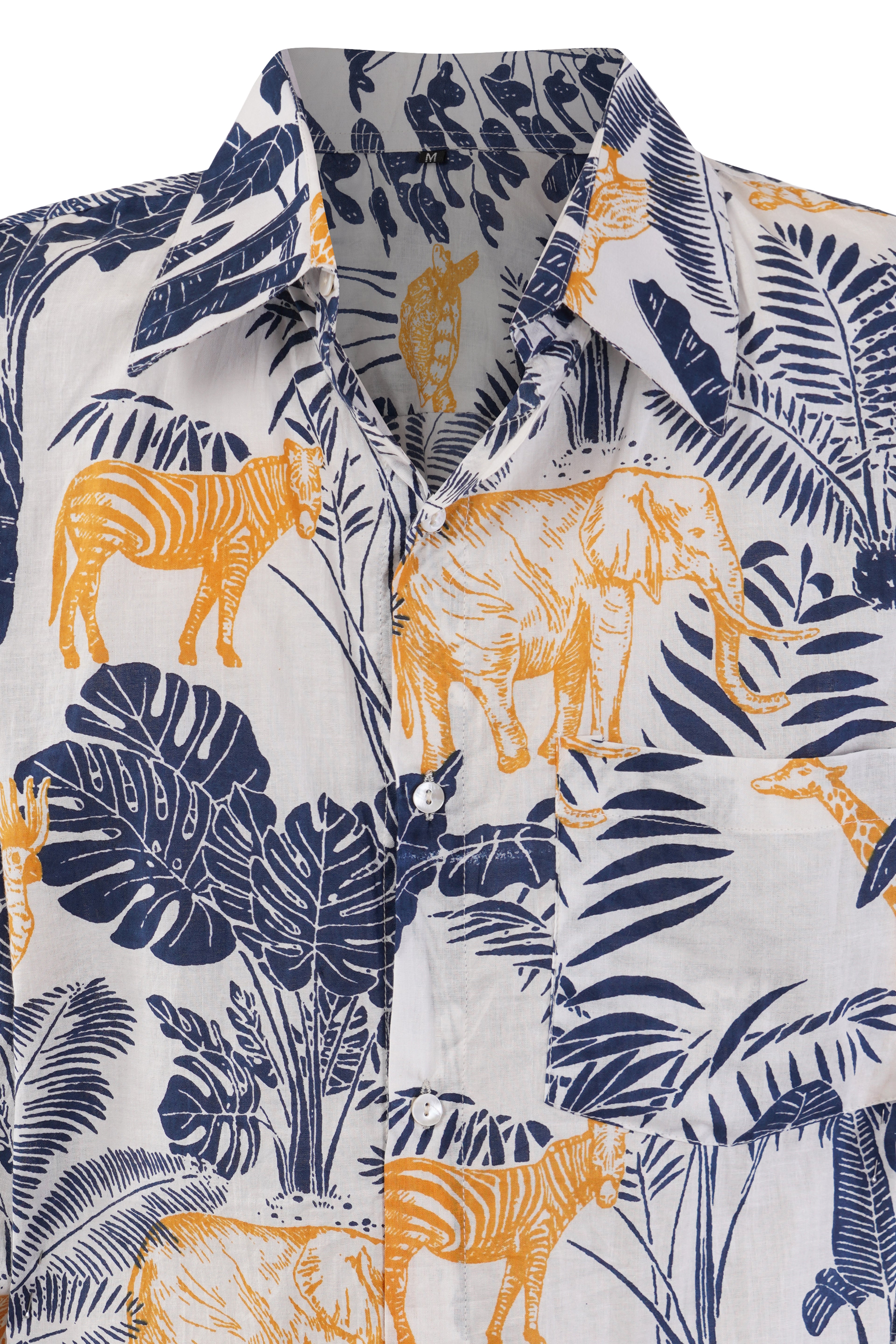 THE DARK BLUE JUNGLE SHIRT