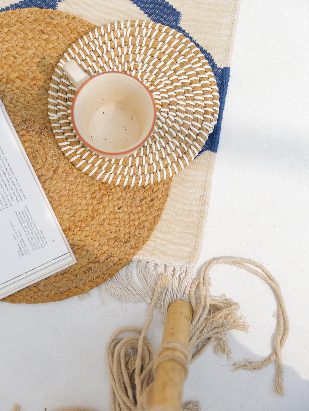 THE TAJ CARPET. BLUE