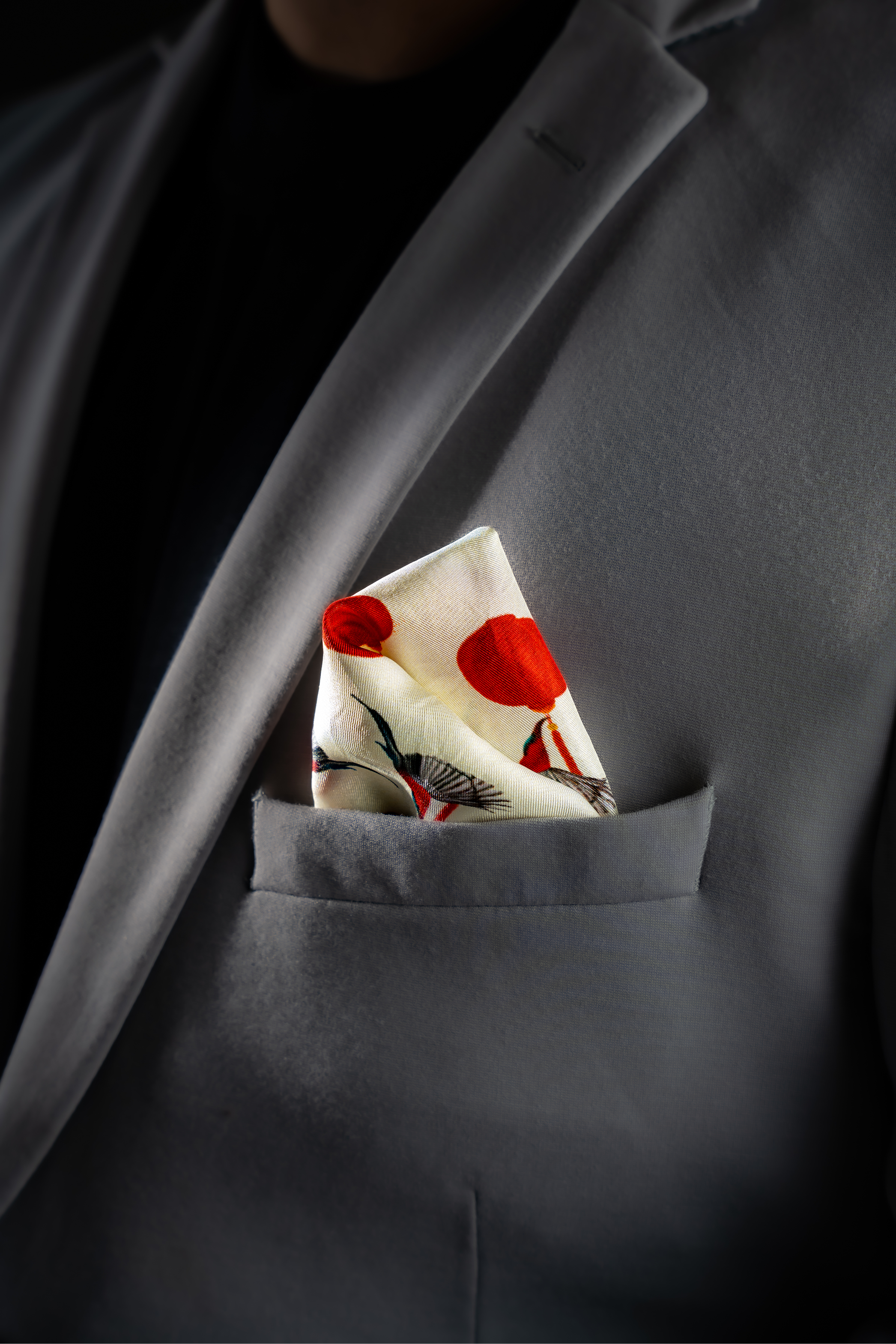The Lantern Pocket Square