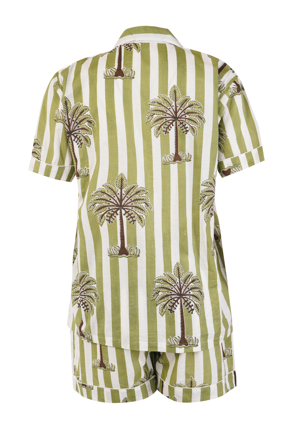 THE PALM & STRIPES DARK  GREEN