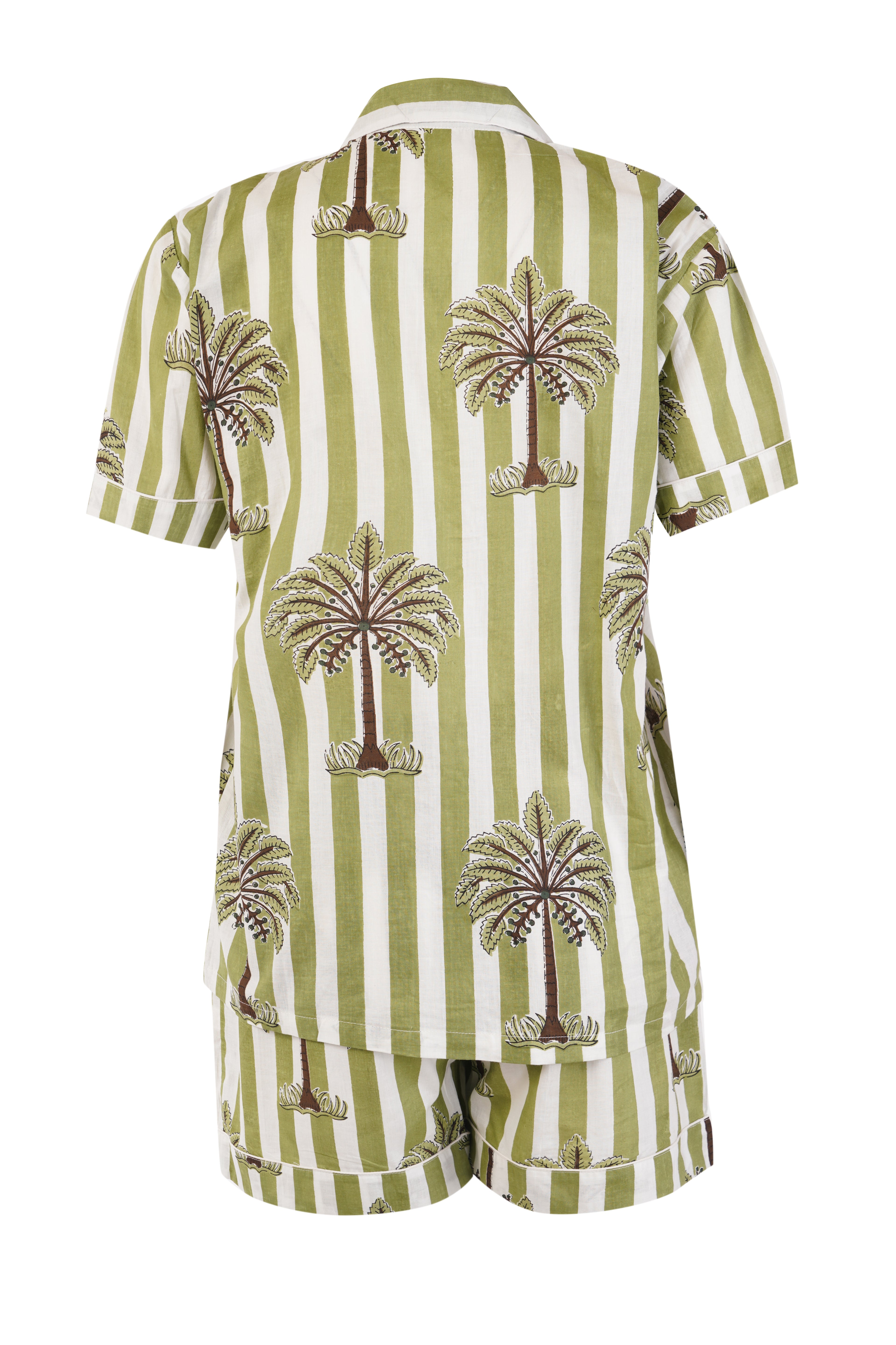 THE PALM & STRIPES DARK  GREEN