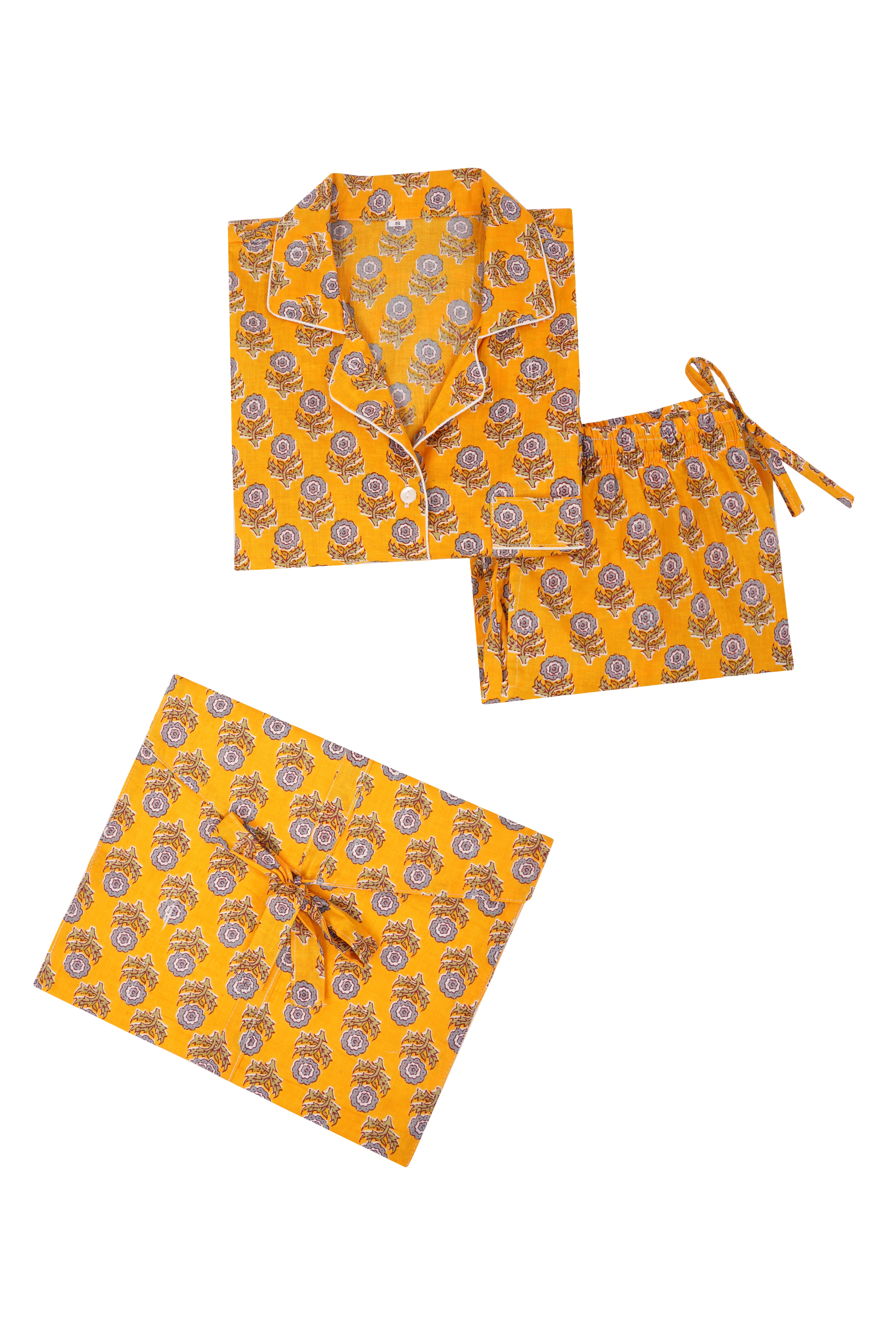 SINGLE FLOWER YELLOW SET