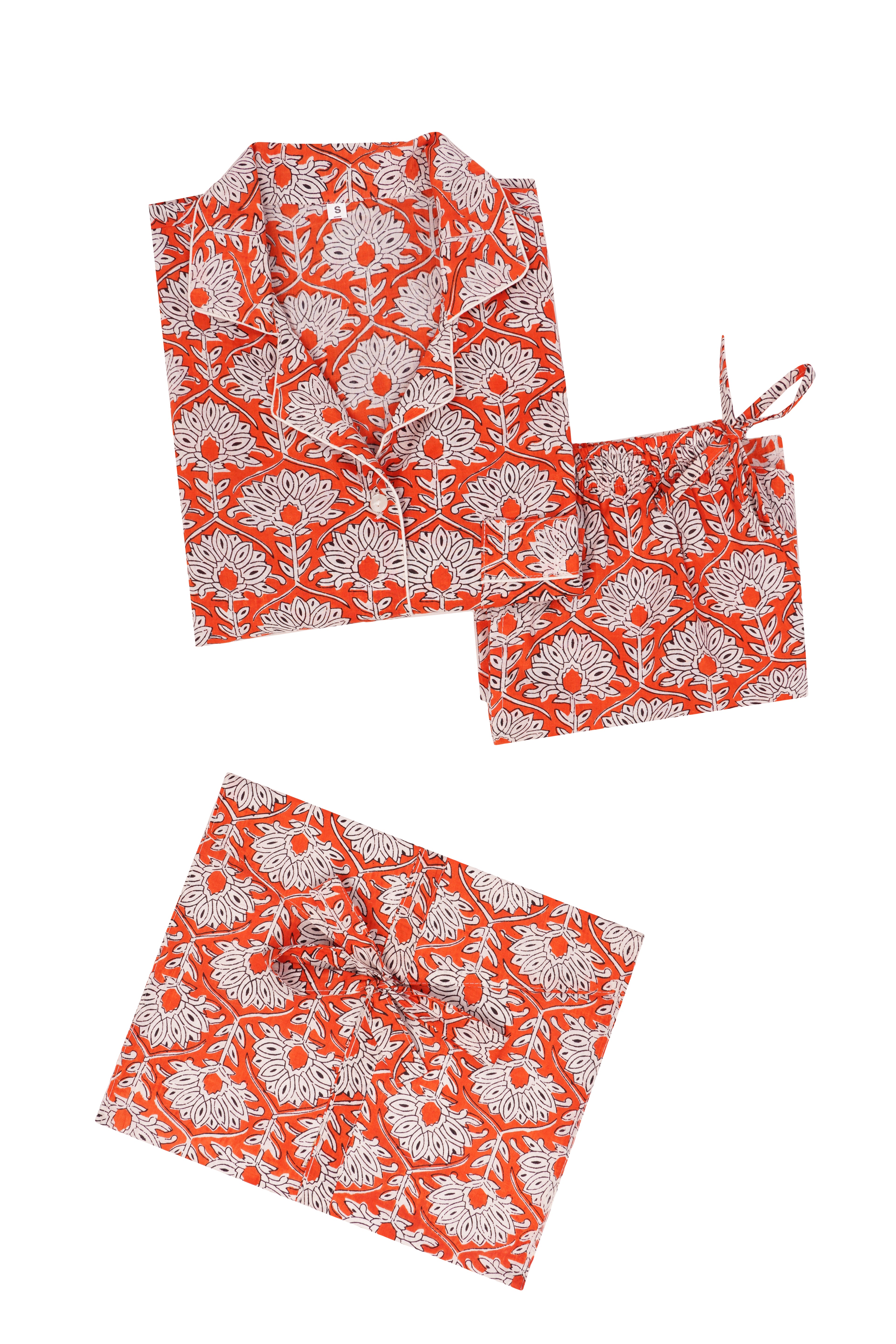 ORANGE LOTUS SET