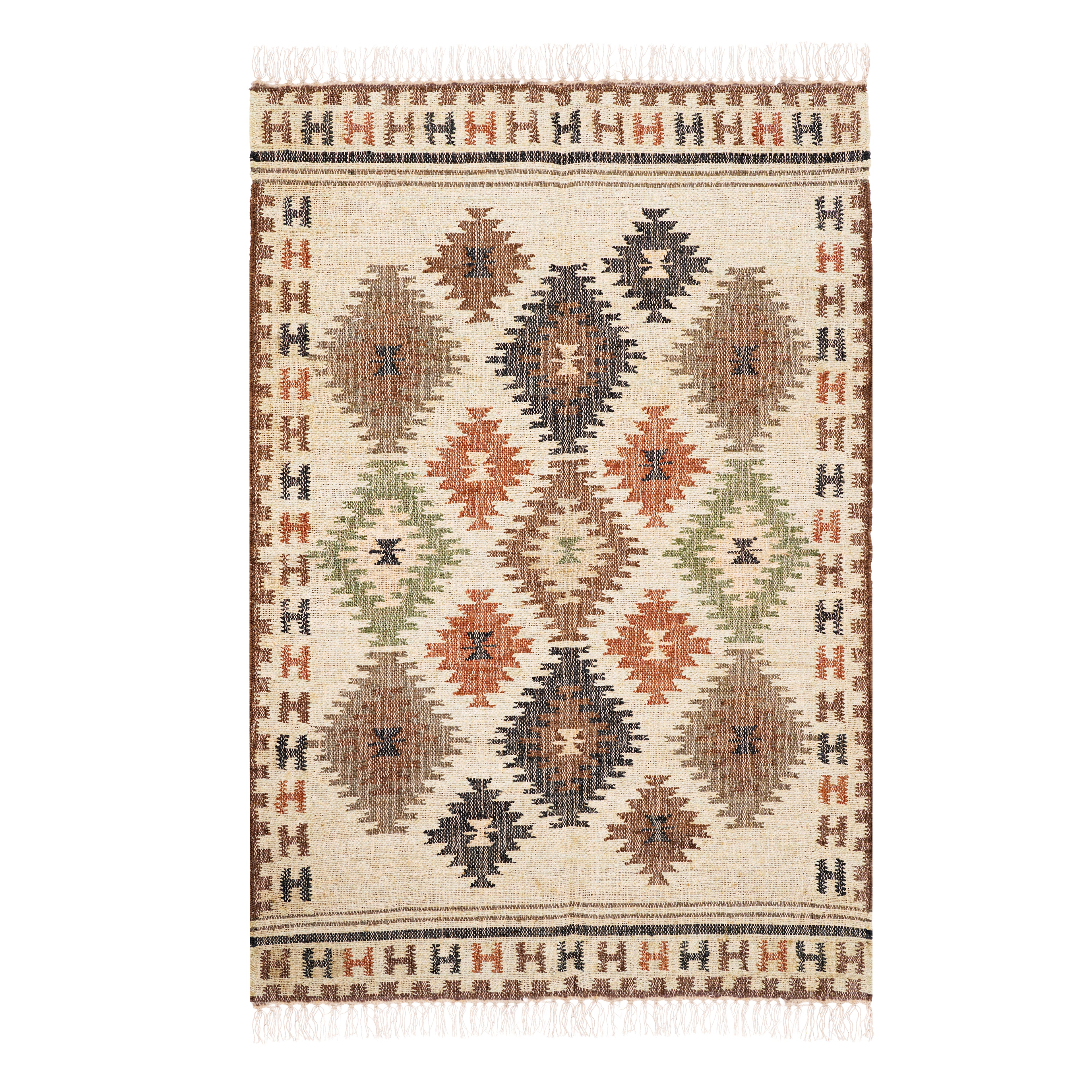 THE DIAMOND PATTERN RUG