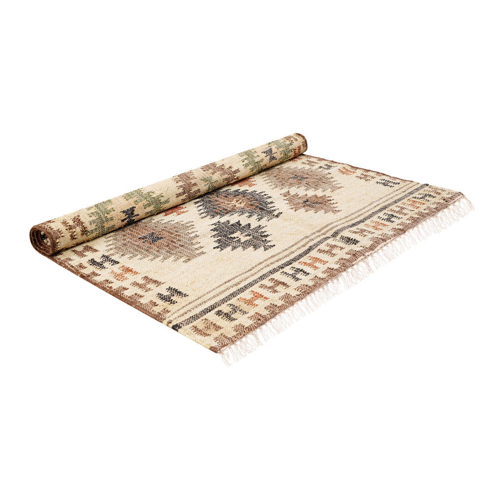 THE DIAMOND PATTERN RUG