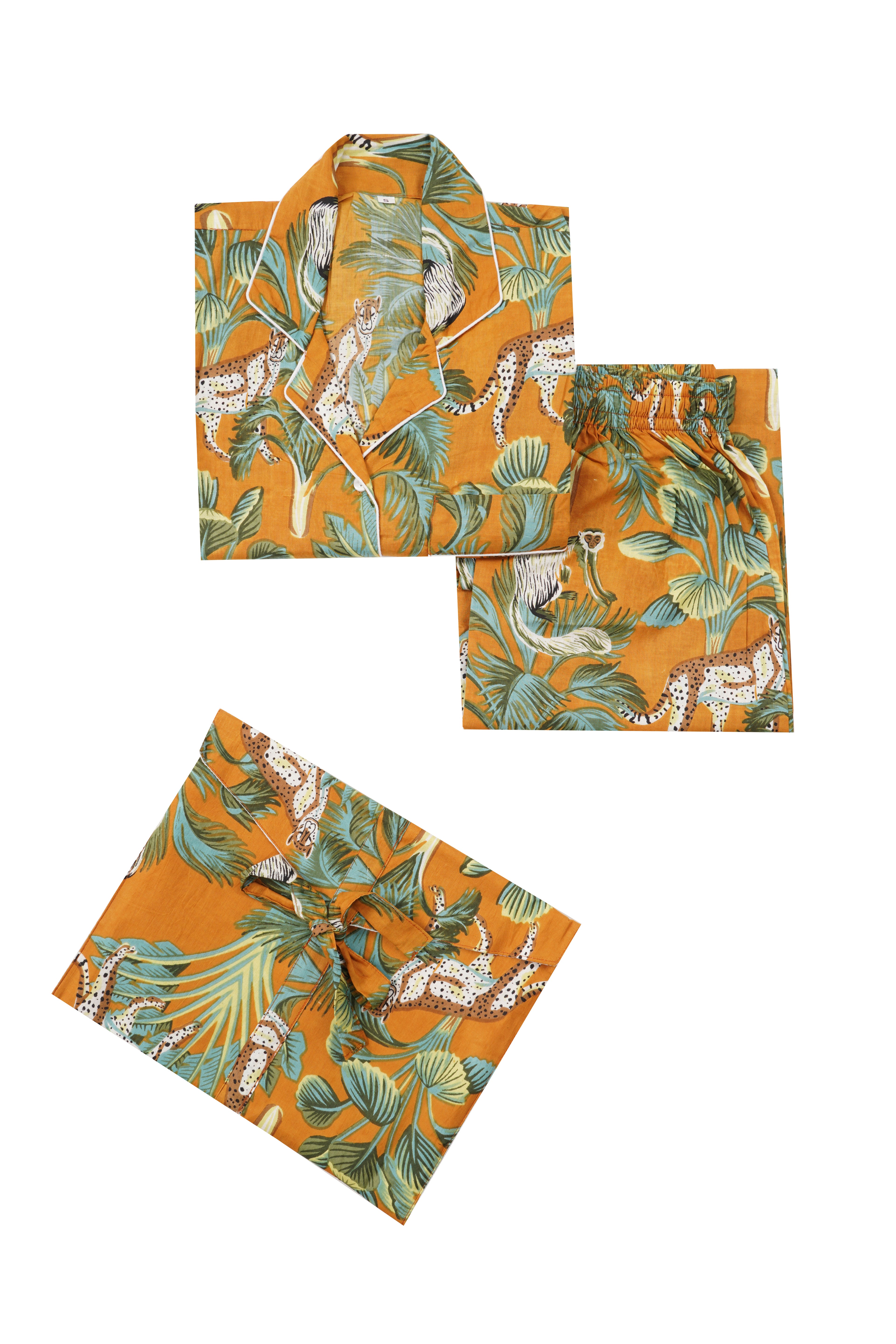 AUCKER LEOPARD PYJAMA SET