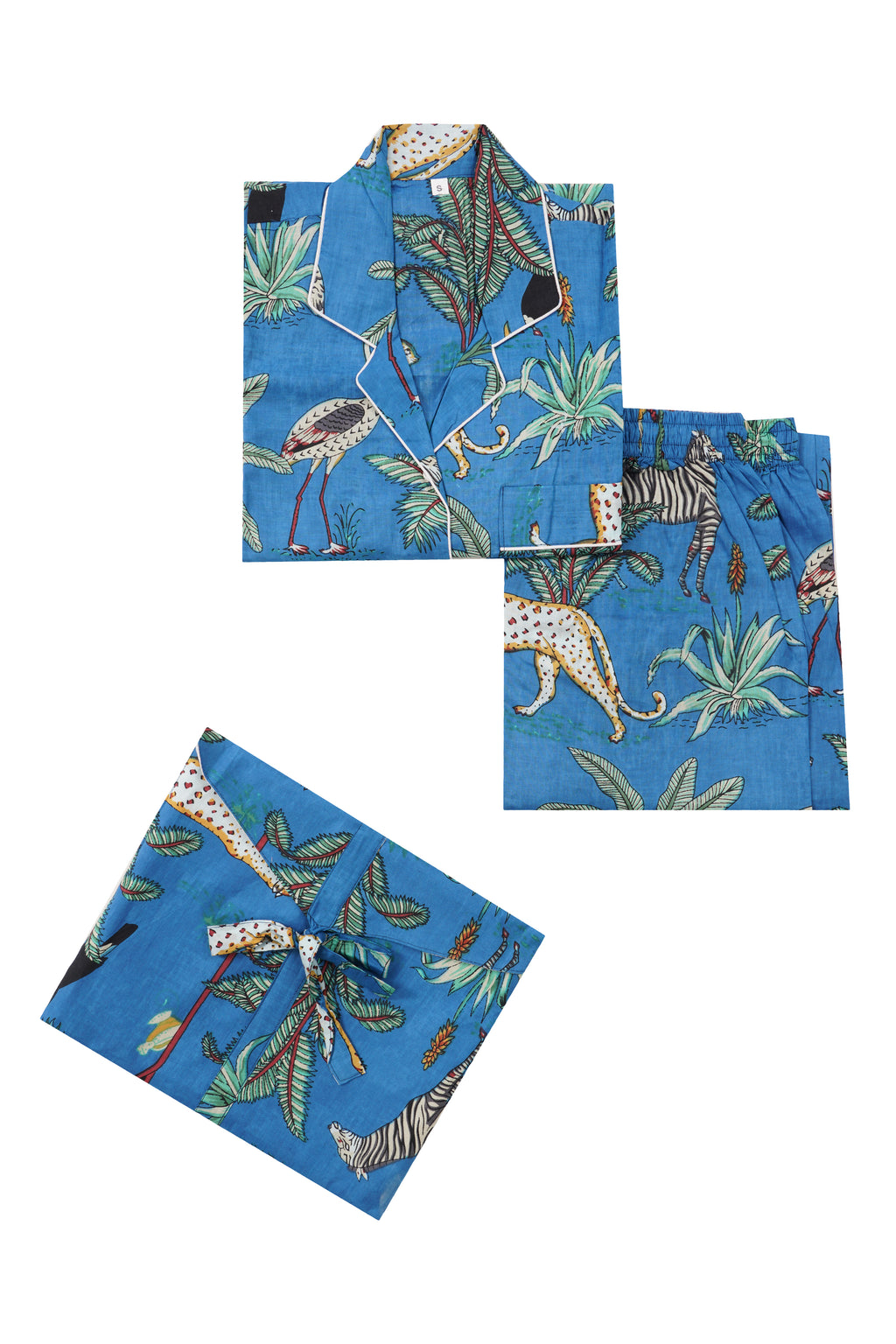 BLUE TUCAN PYJAMA SET