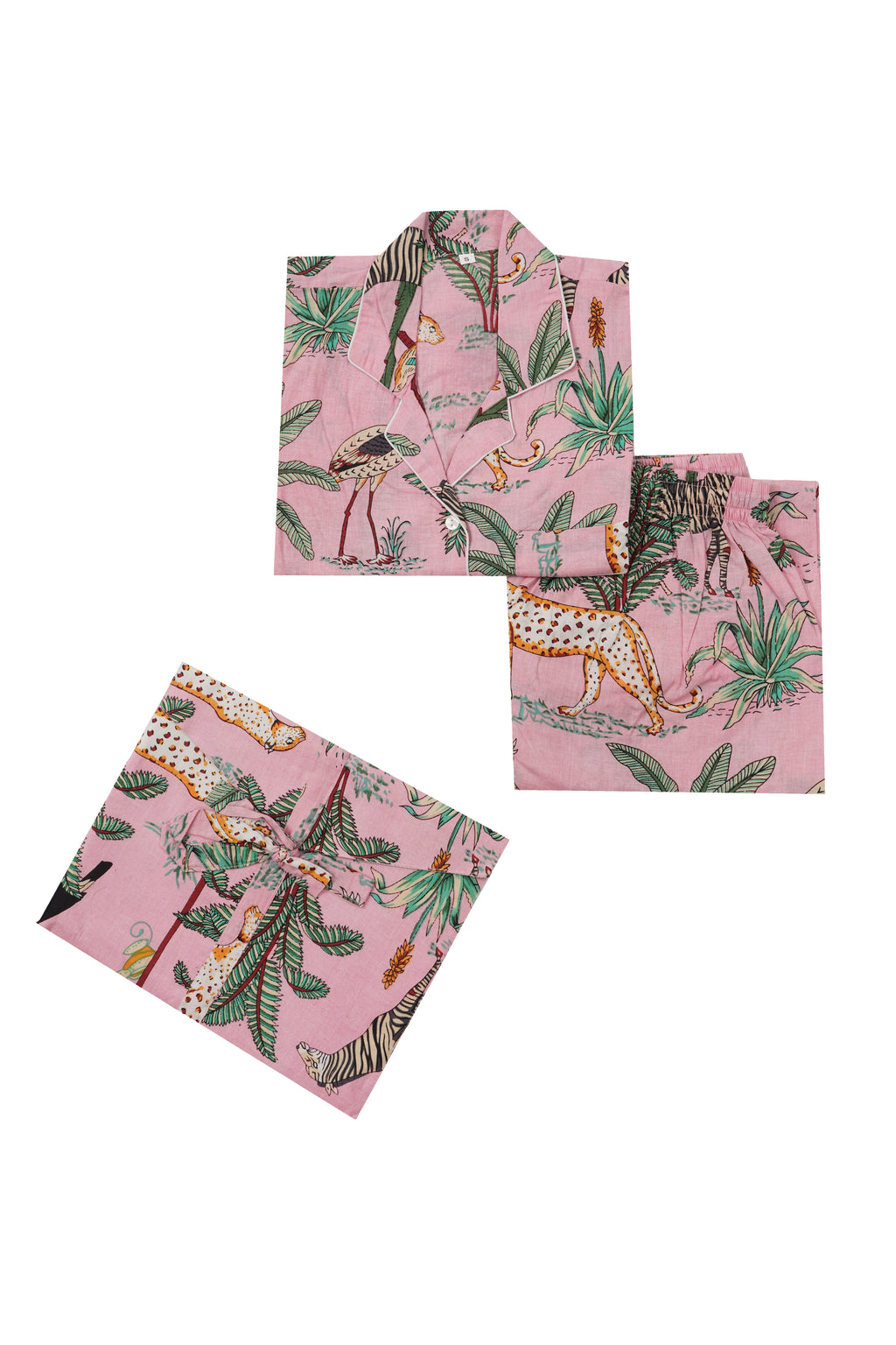 PINK TUCAN PAJAMA SET