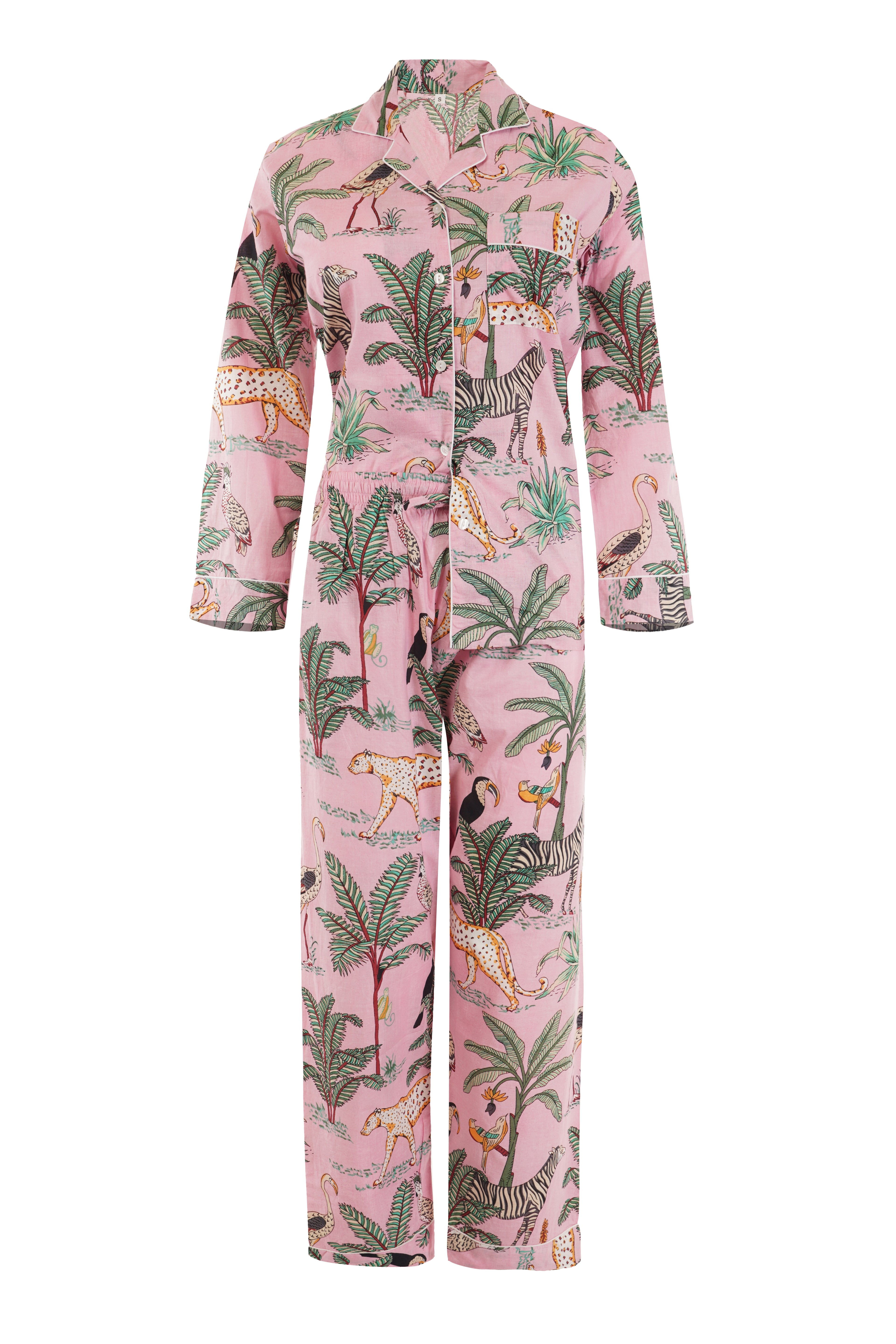 PINK TUCAN PAJAMA SET