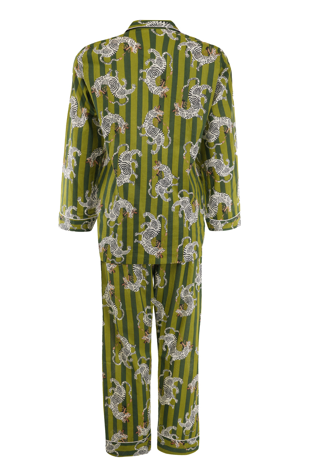 THE ZEBRA STRIPES ARMY GREEN