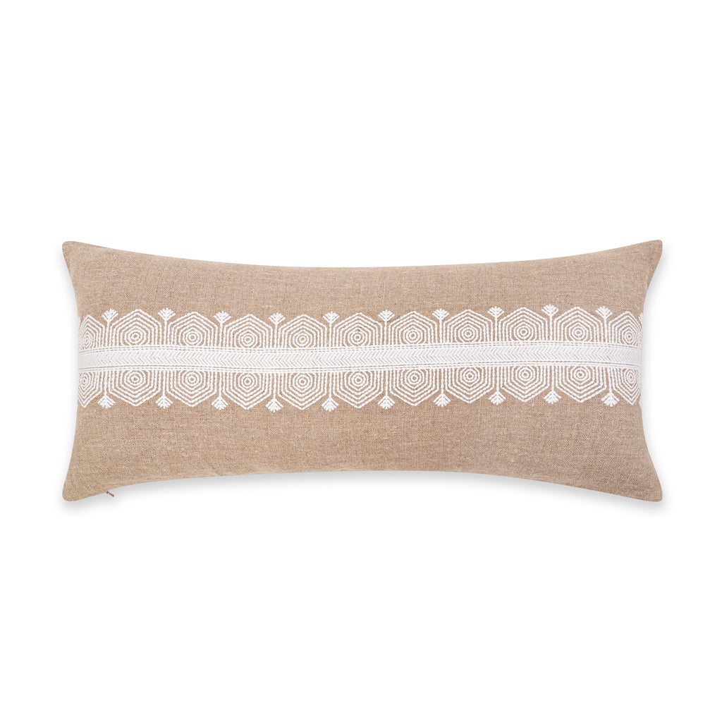 THE BUCKLE CUSHION BEIGE