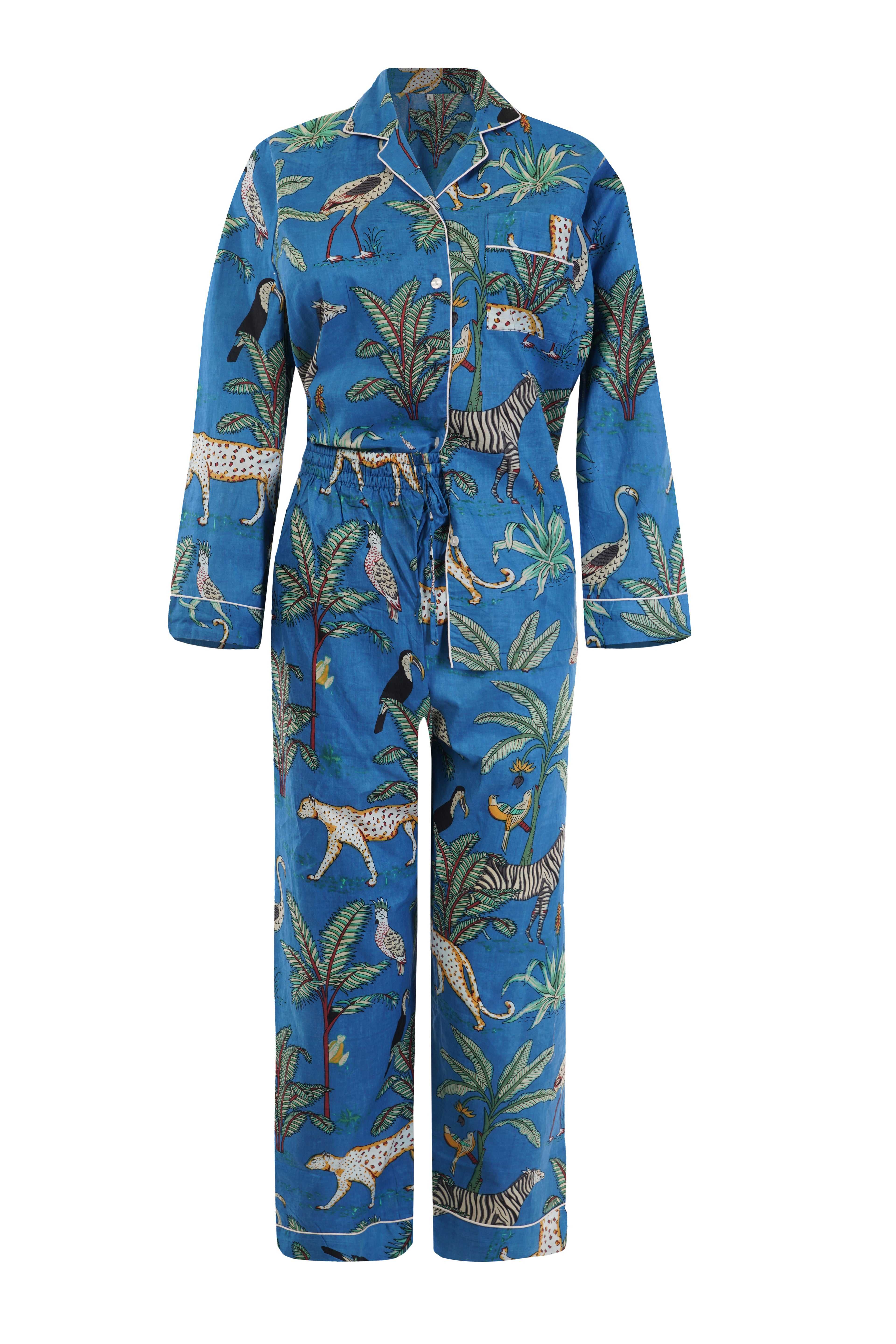BLUE TUCAN PYJAMA SET