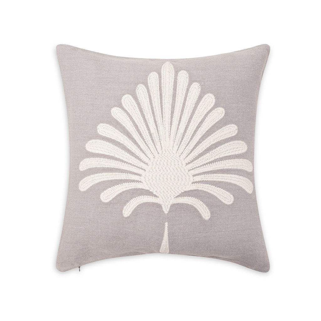 THE FAN CUSHION BLUE GRAY COLOUR