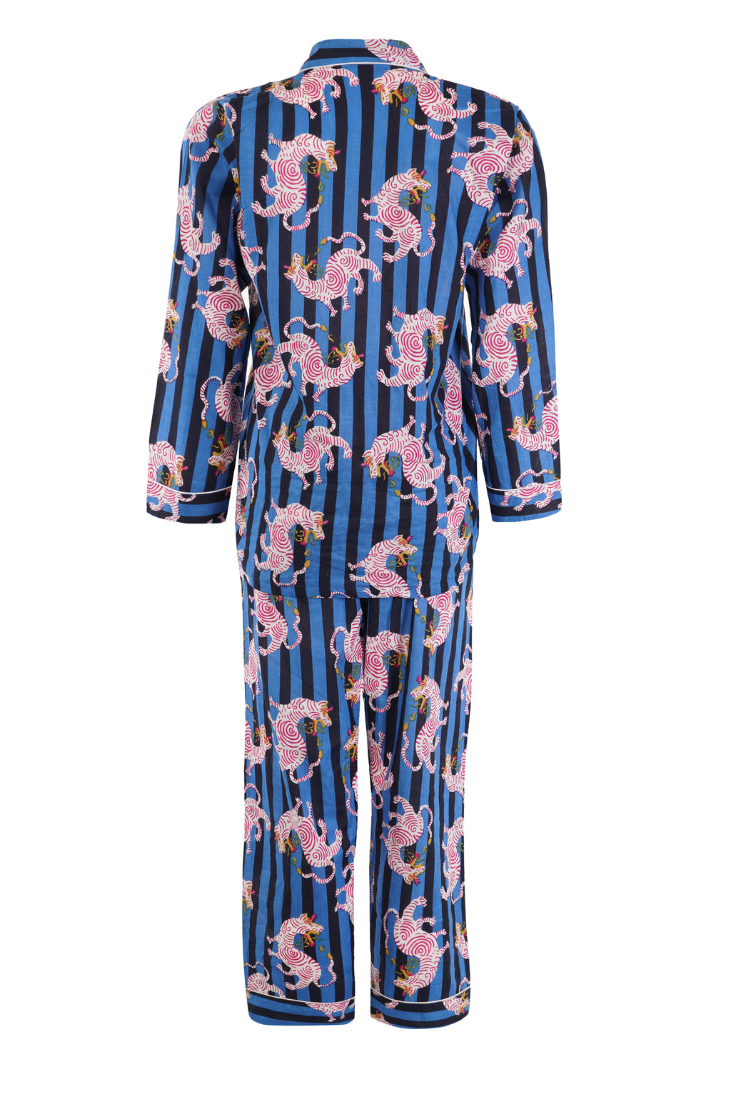 THE ZEBRA STRIPES DARK BLUE