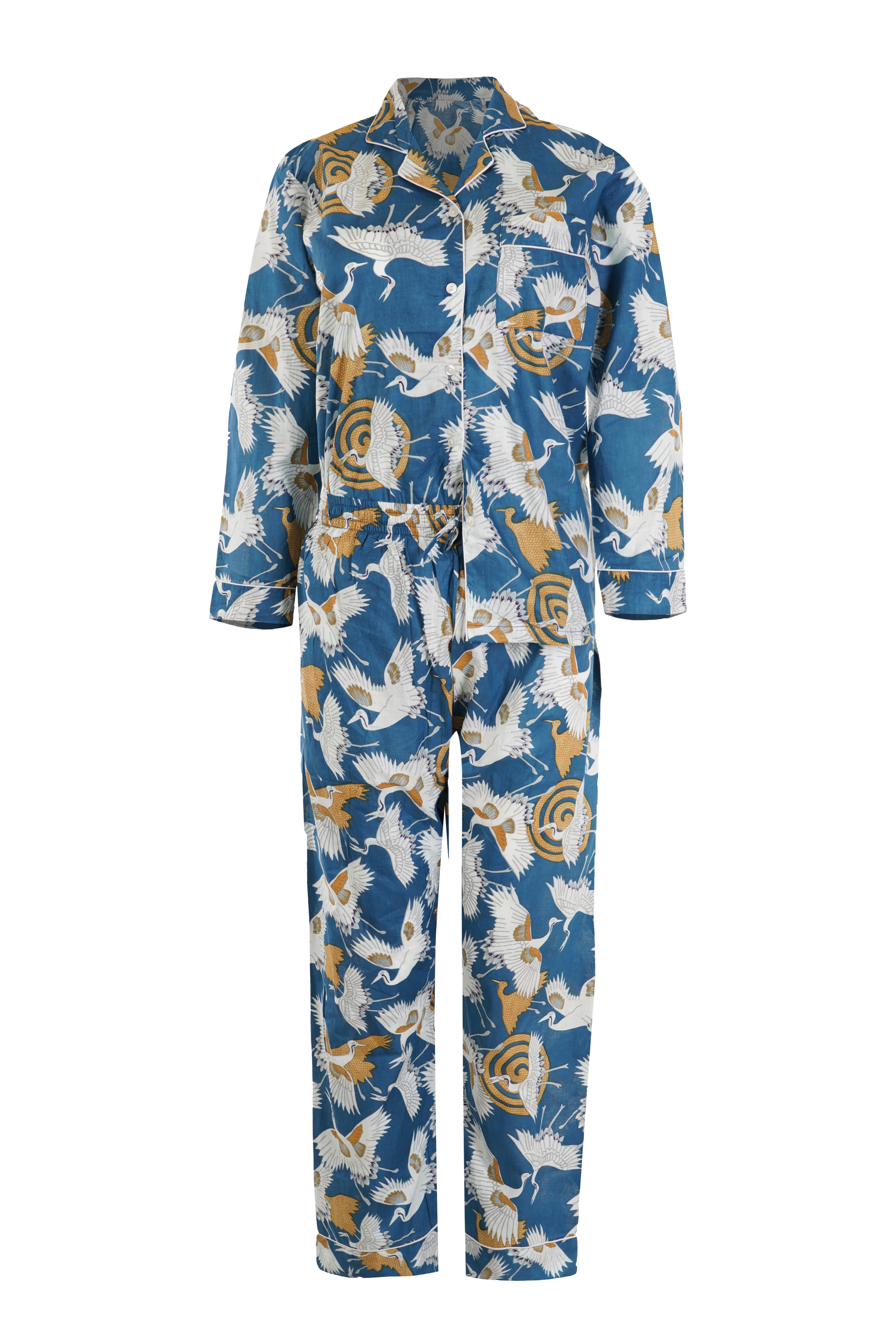 DARK BLUE FLAMINGO PYJAMA
