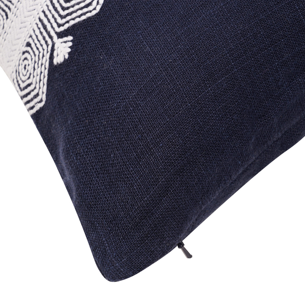 THE BUCKLE CUSHION DARK BLUE