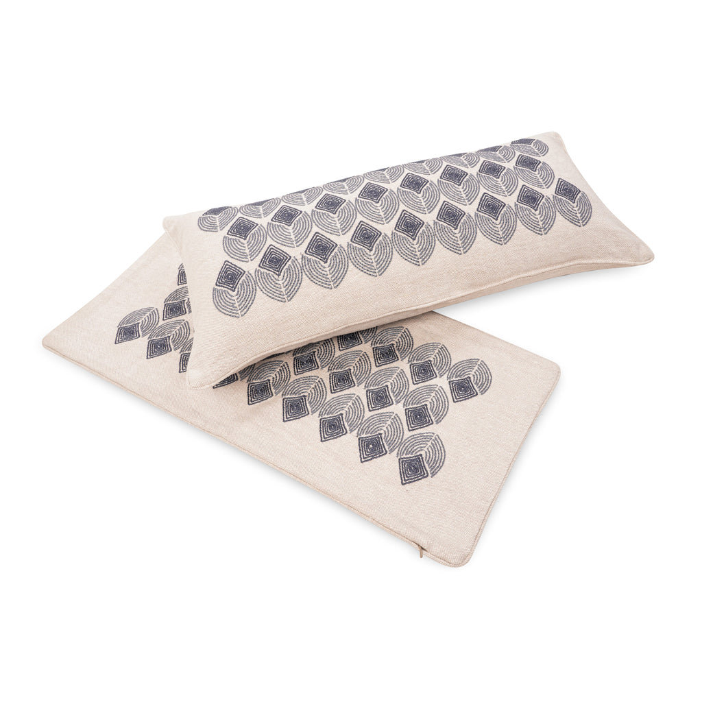 THE ICE LOLLY BLUE CUSHION