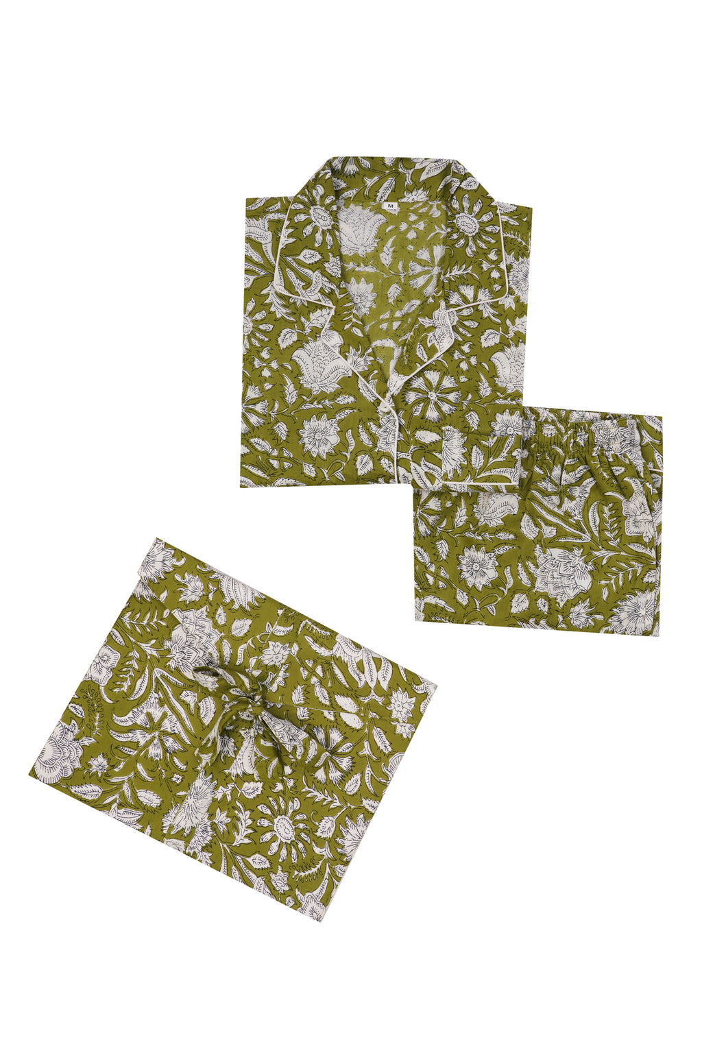 MEHNDI GREEN FLORAL DESIGN