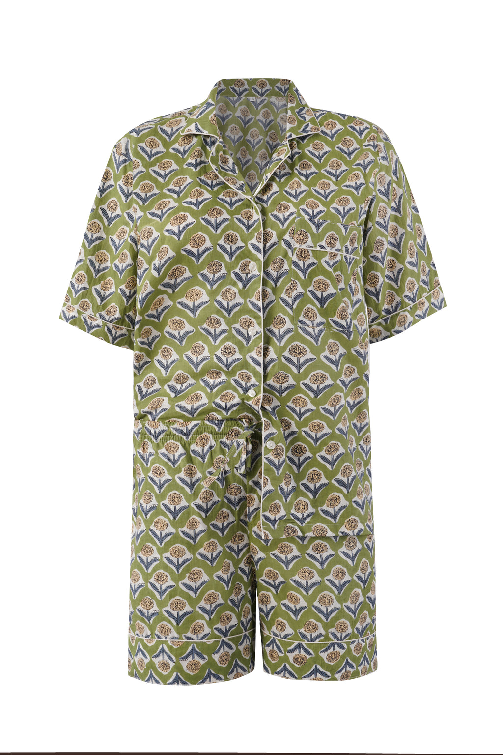 SINGLE FLOWER GREEN  SET
