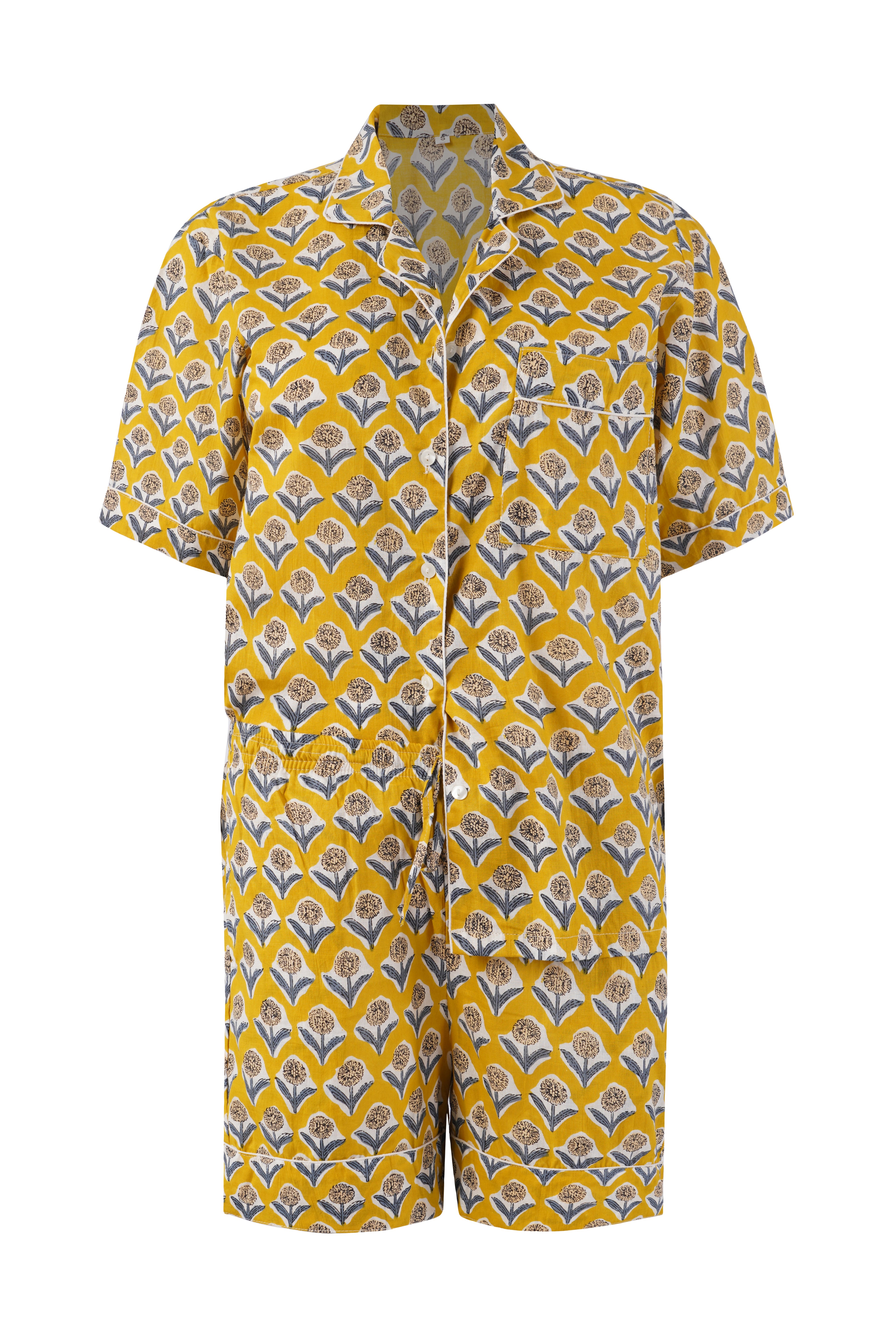 BUTTI YELLOW PJ SET