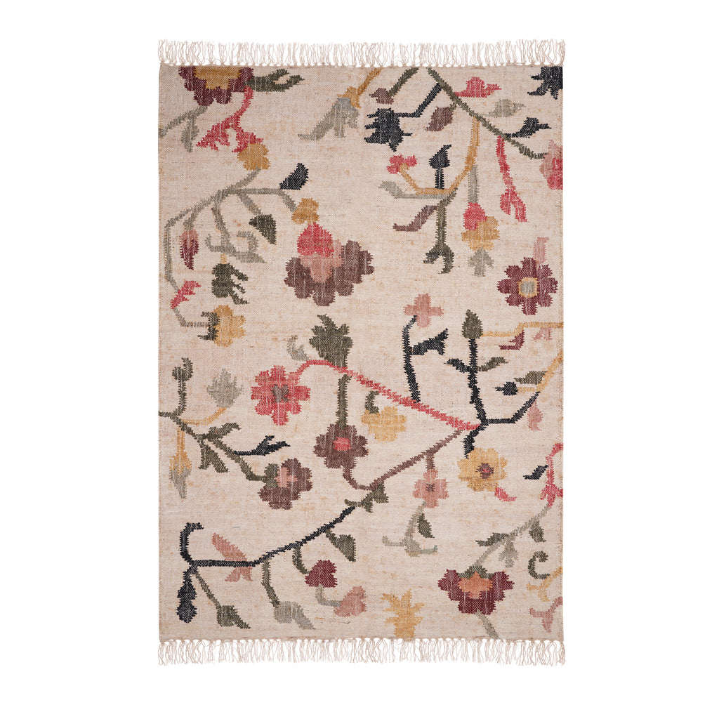 THE FLORAL EARTH RUG