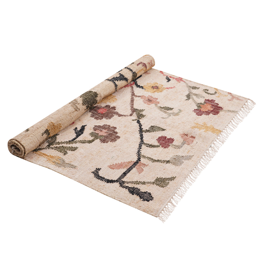 THE FLORAL EARTH RUG