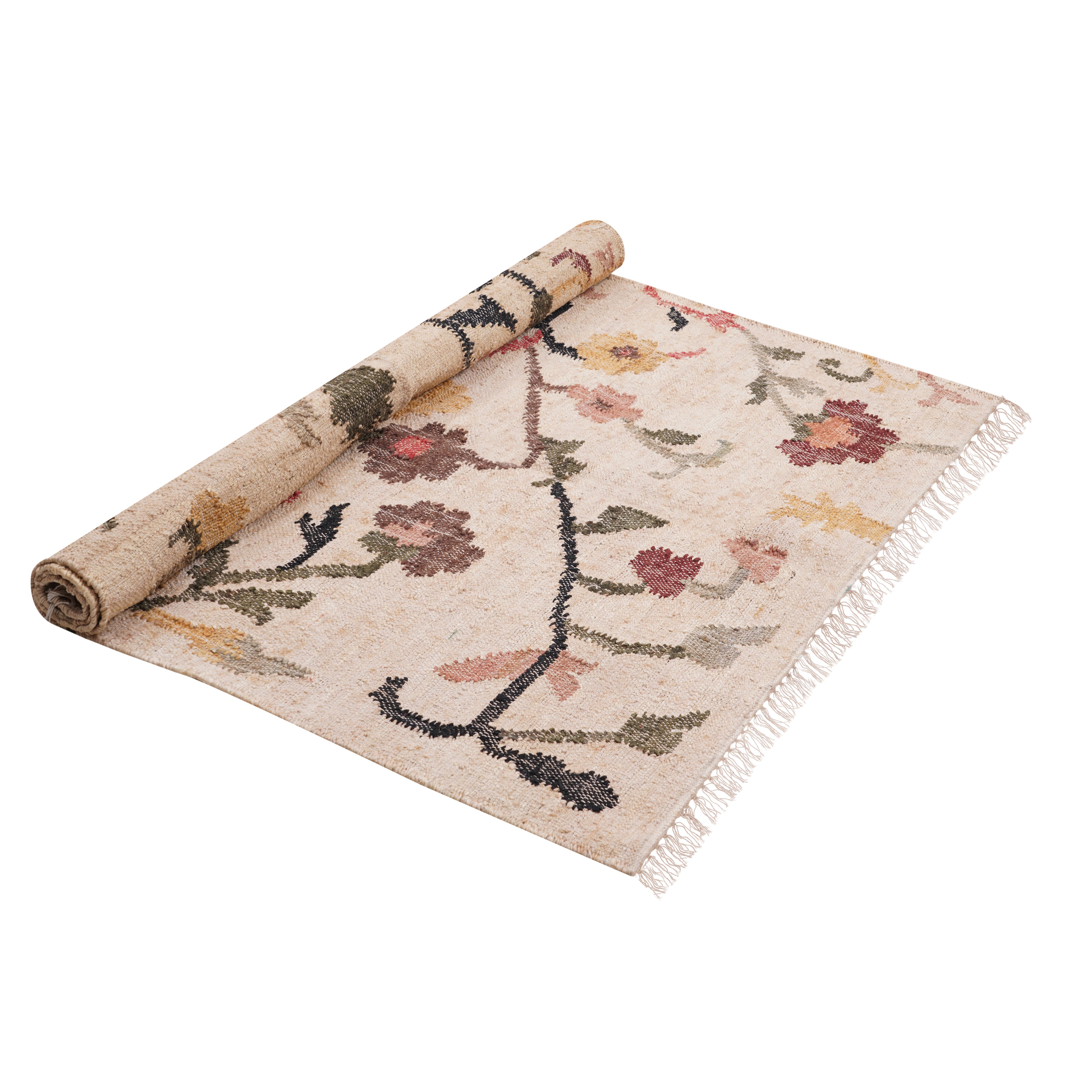 THE FLORAL EARTH RUG