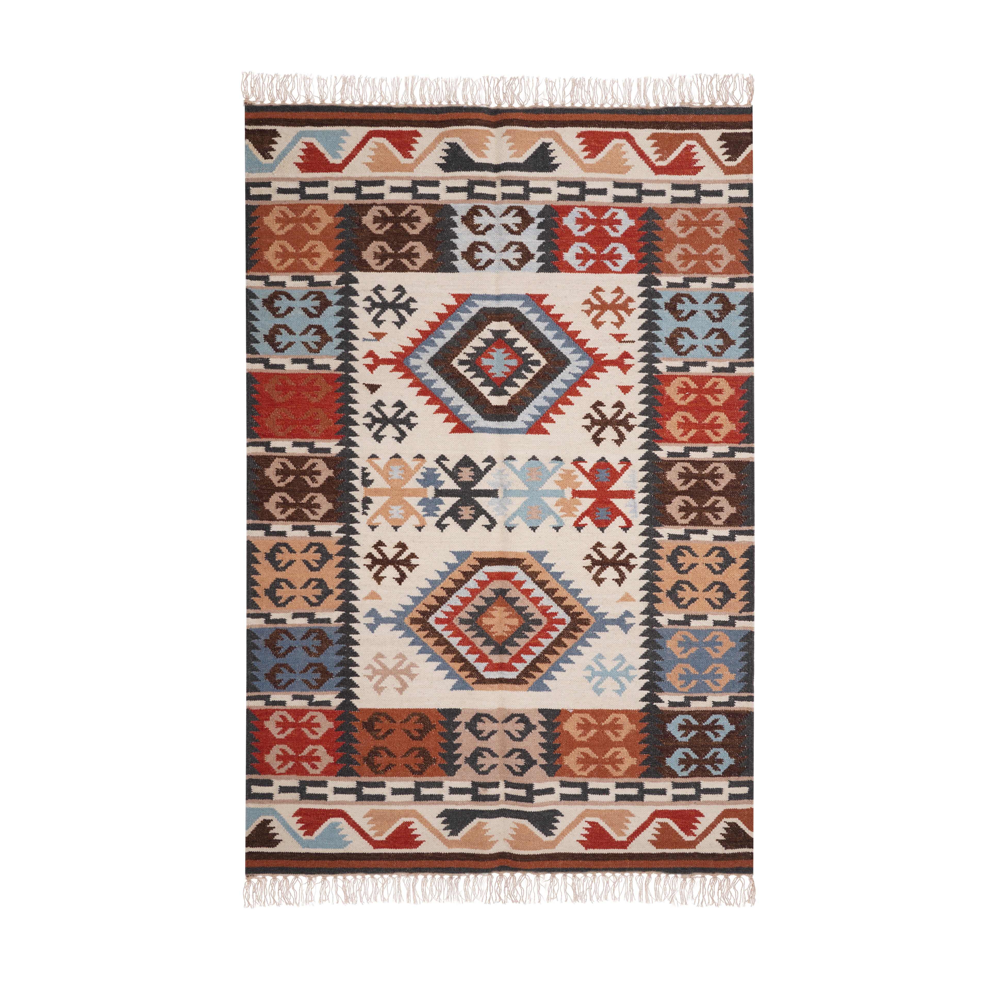 MULTICLOURED GEOMETRIC RUG