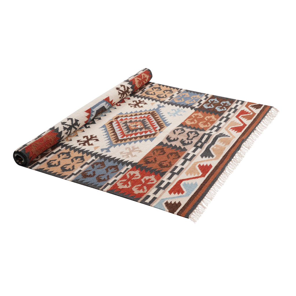MULTICLOURED GEOMETRIC RUG