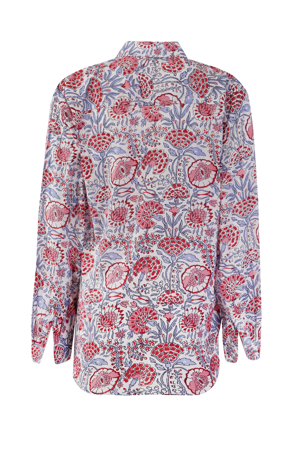 CORAL PATTERN SHIRT