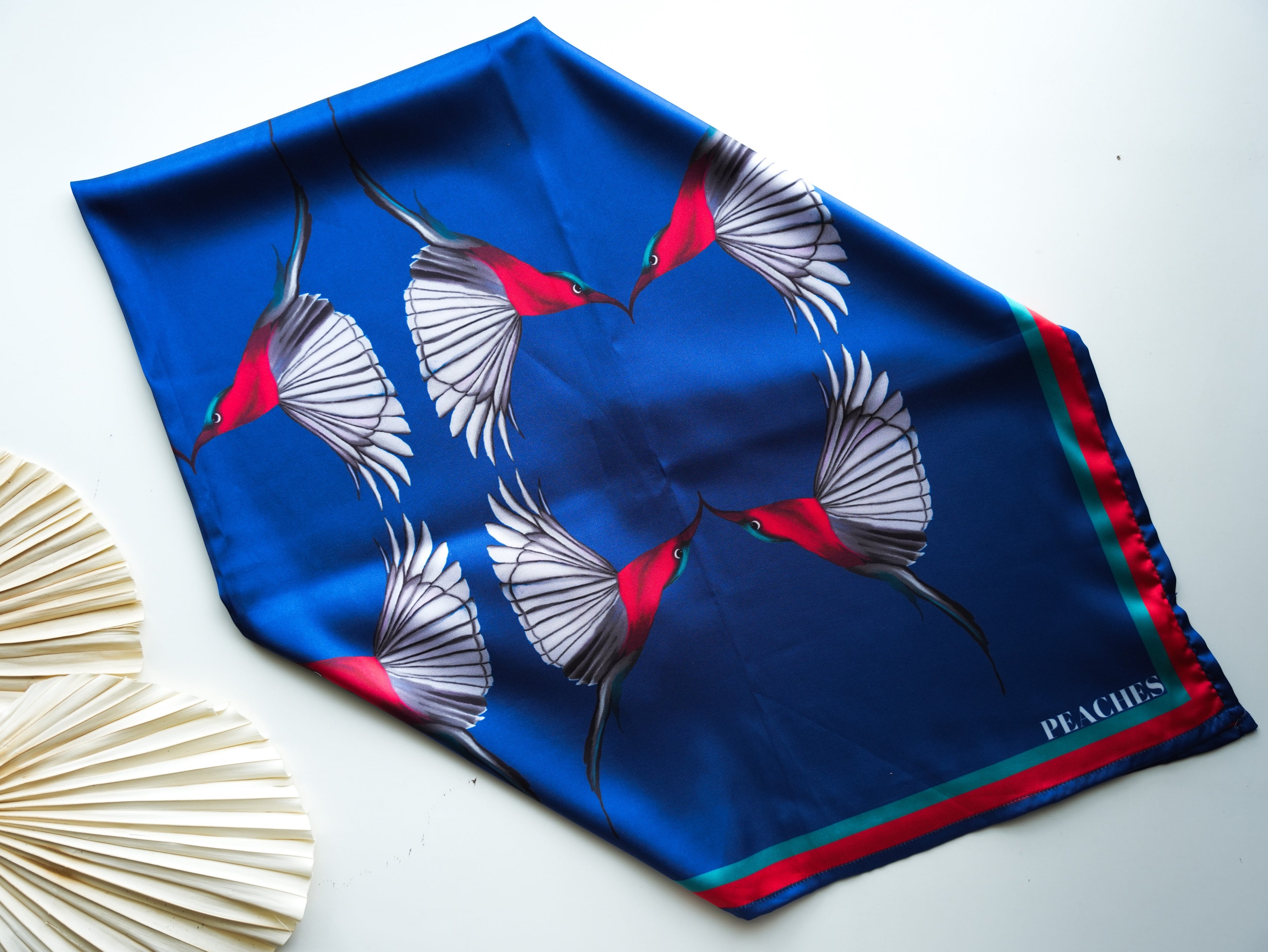 CRIMSON SUNBIRD SCARF