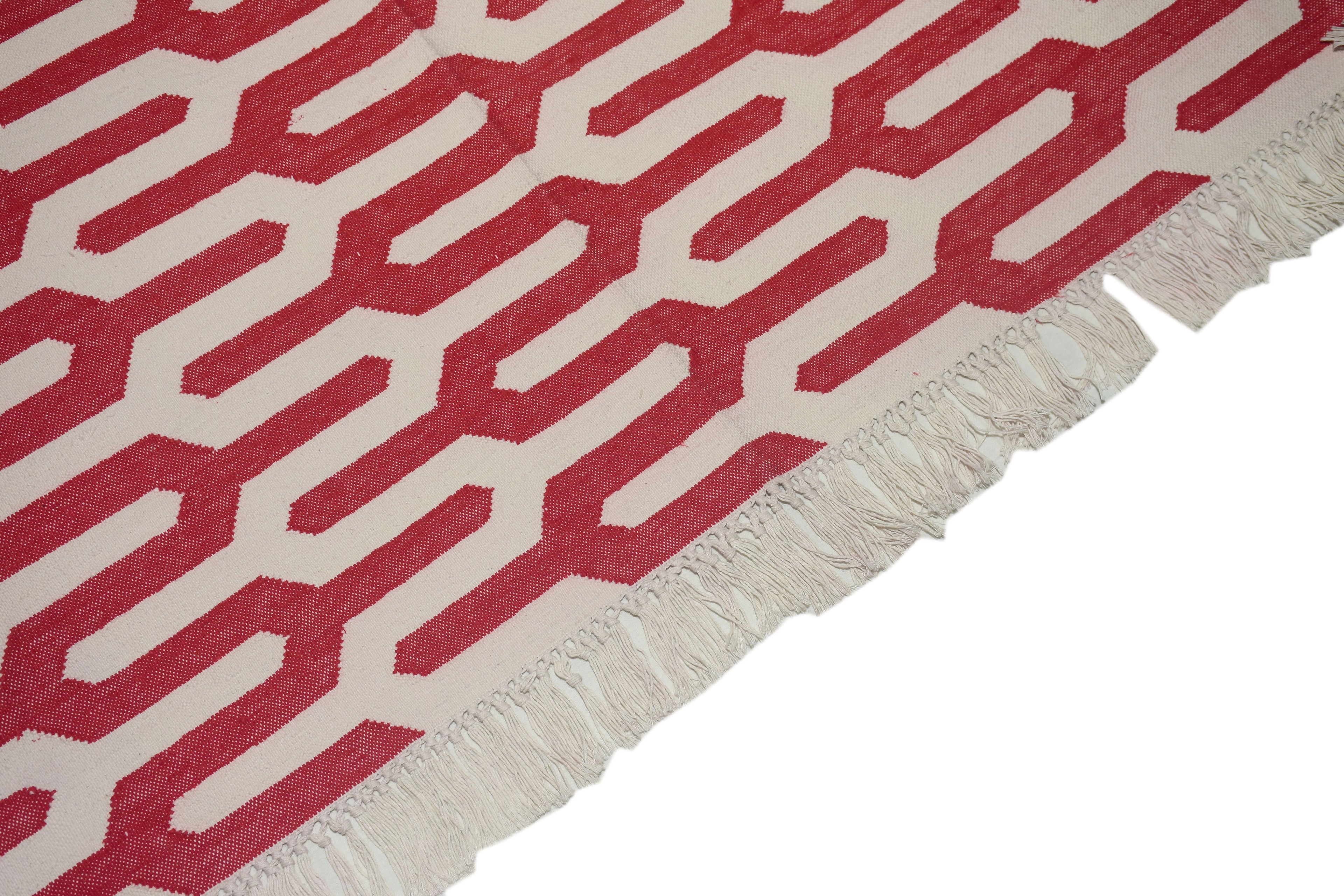 THE HEART BEAT RED RUG