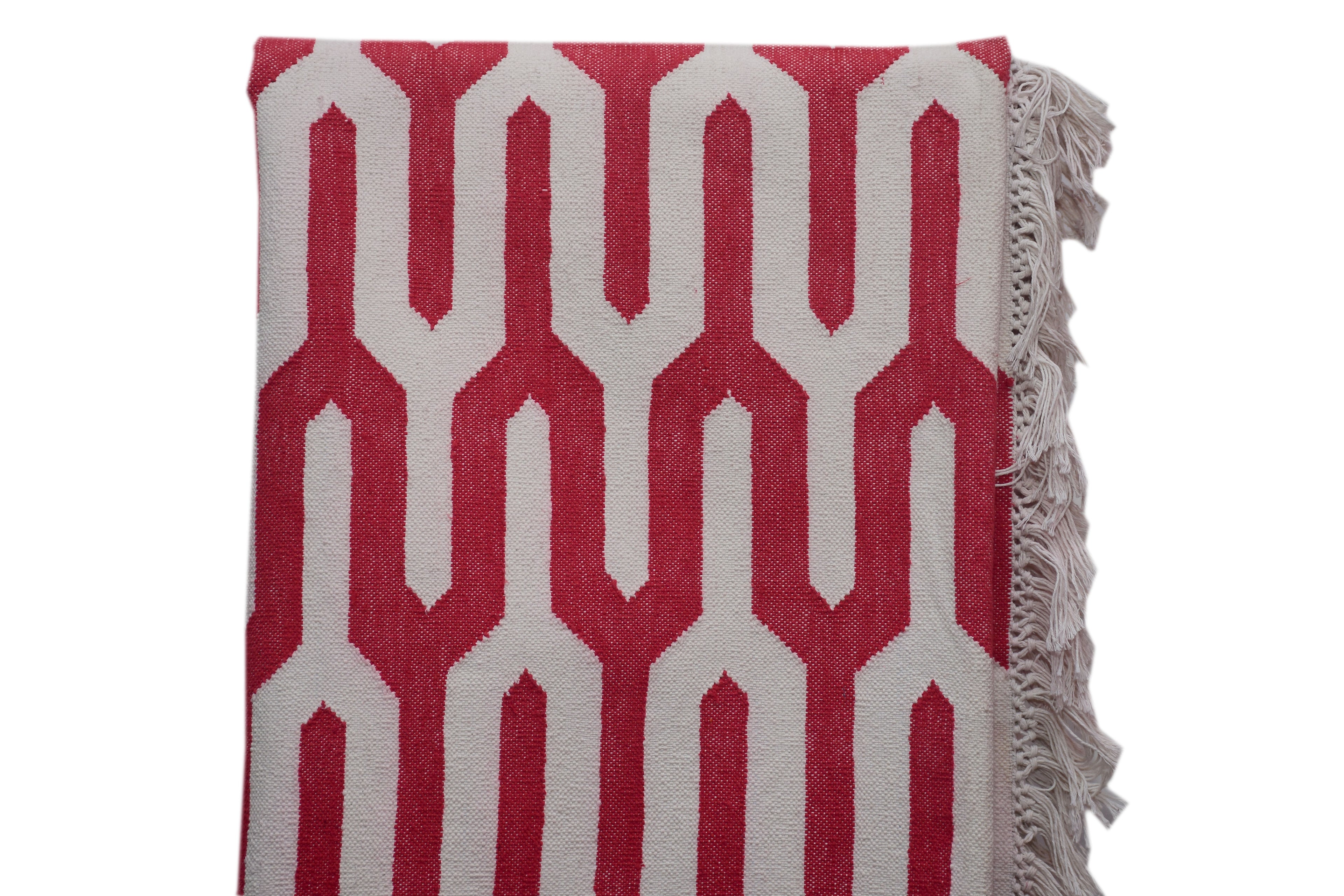 THE HEART BEAT RED RUG