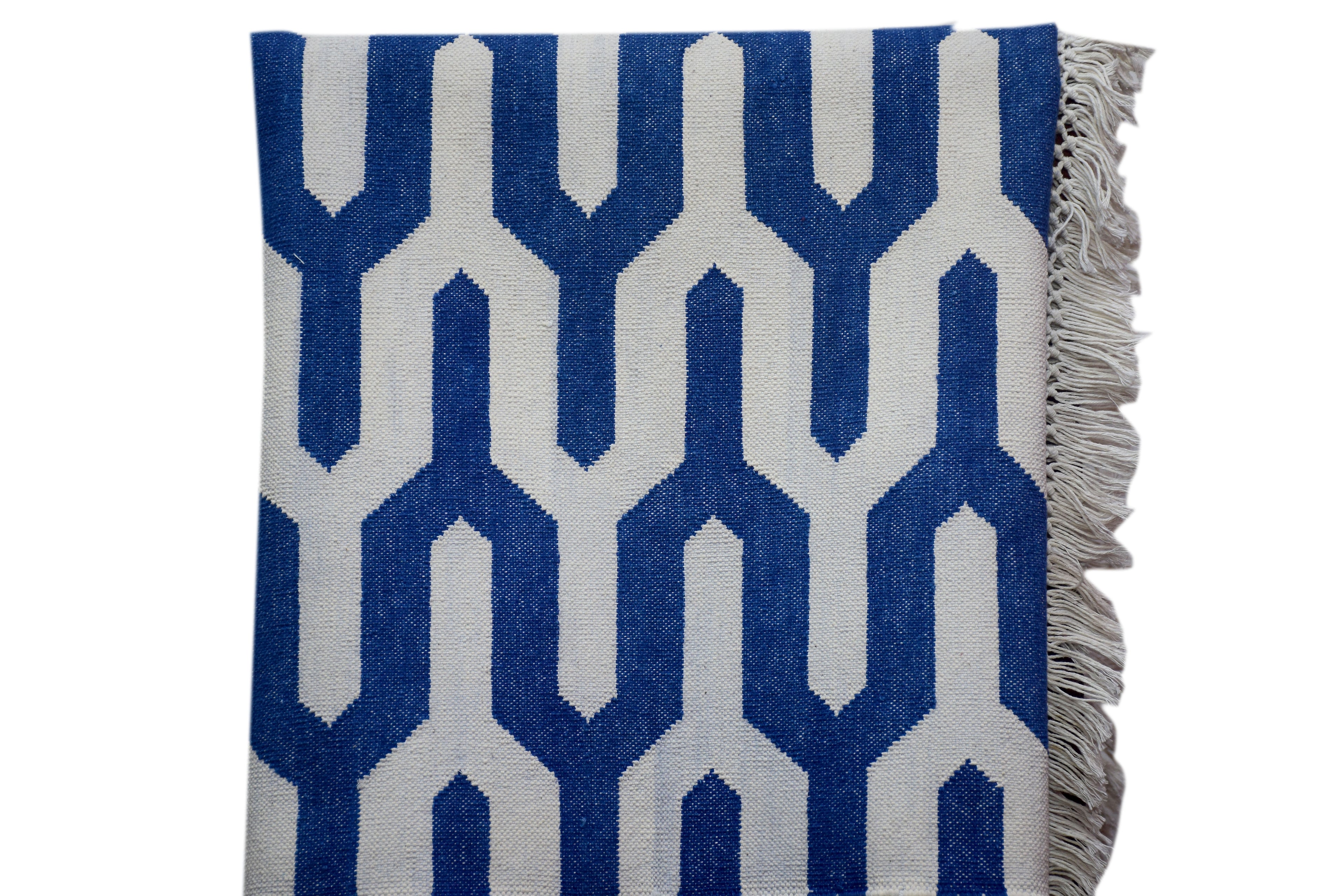 THE HEART BEAT BLUE RUG