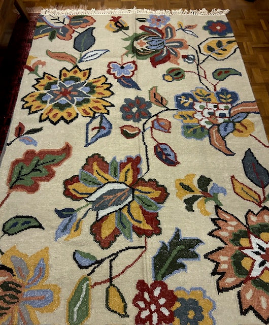 Cream Allover Rug